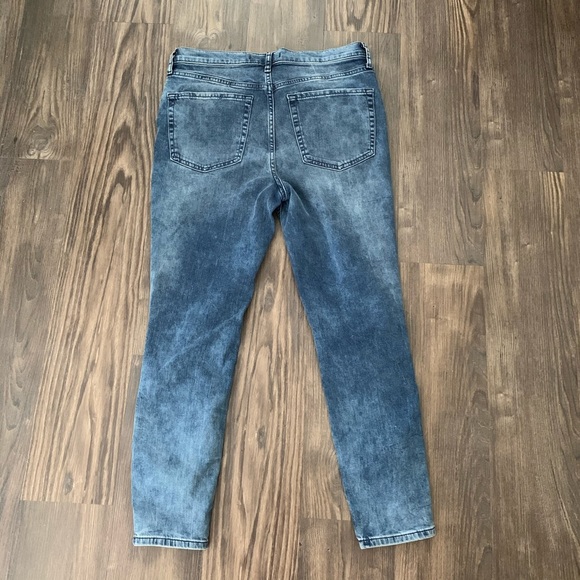 Free People NWT High Waist Skinny Distressed Jeans - Picture 3 of 15